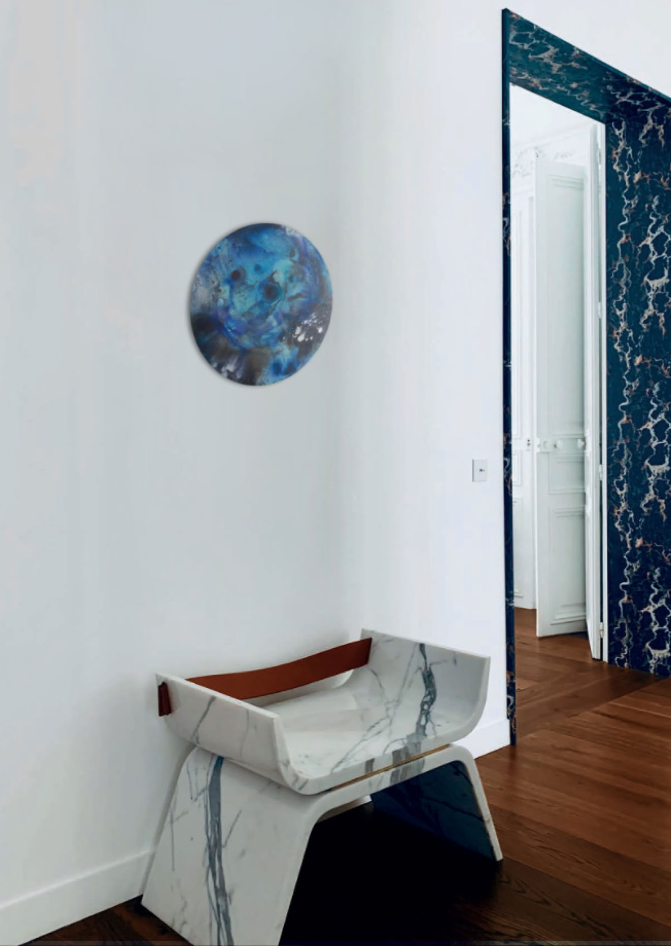 COLLECTION AQUA PRIMA Tableau ONDE 6 dans décor