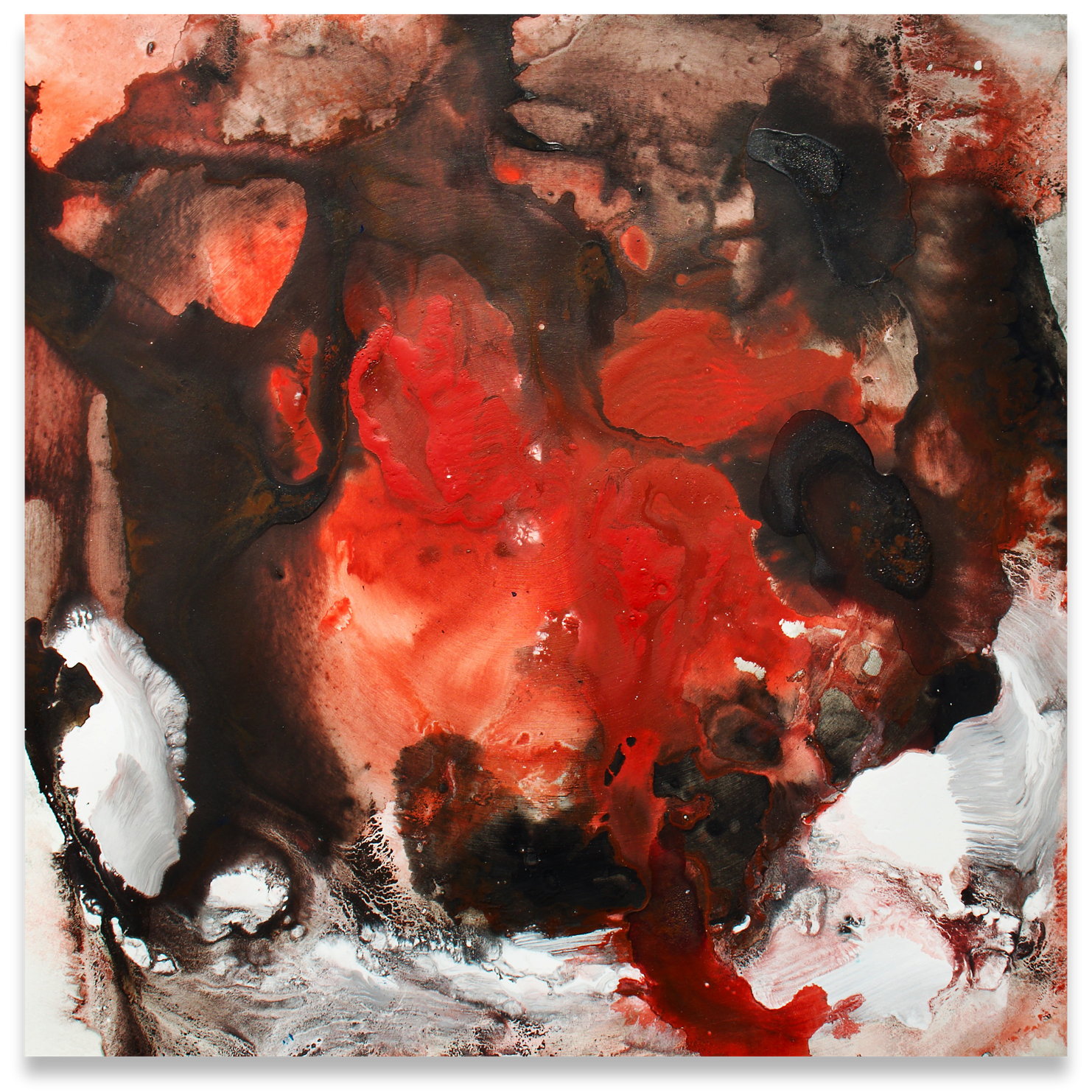 COLLECTION TERRA PRIMA Tableau TERRA 1  PEINTURE ACRYLIQUE